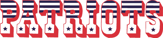 New England Patriots 1971-1992 Wordmark Logo iron on paper